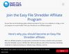 Gallery - Easy File Shredder Review