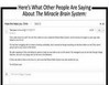 Gallery - Miracle Brain System Review