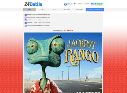 Homepage - 24Bettle Casino Review