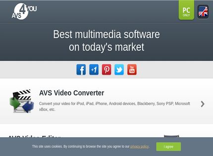 Homepage - AVS Video Editor Review