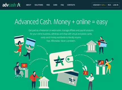 Homepage - AdvCash Review