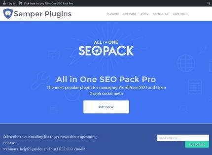 Homepage - All In ONE SEO Pack Pro Review