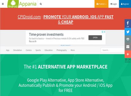Homepage - Android Appania Review