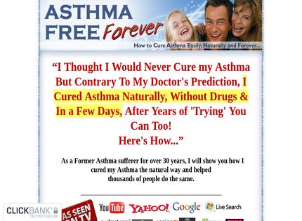 Homepage - Asthma Relief Forever Review