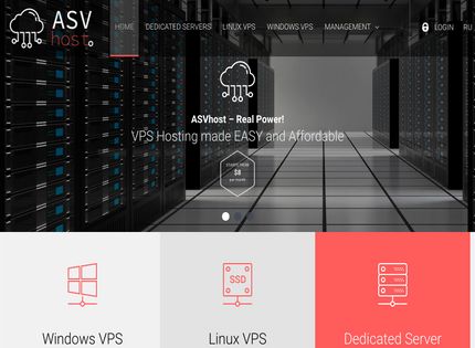 Homepage - Asvhost Review