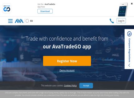Homepage - Avatrade Review