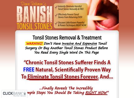 Homepage - Banish Tonsil Stones Review