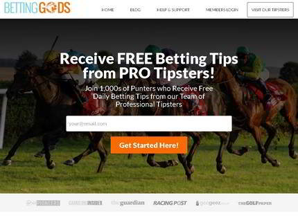 Homepage - Betting Gods Review