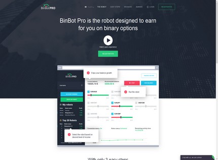 Homepage - BinBot PRO Review