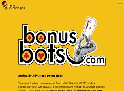 Homepage - BonusBots.com Review