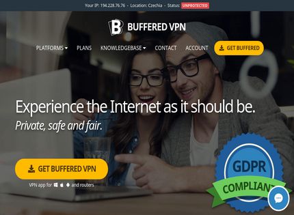Homepage - Buffered VPN Review
