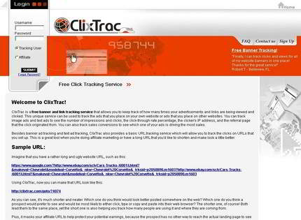 Homepage - ClixTrac Review