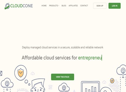 Homepage - CloudCone Review