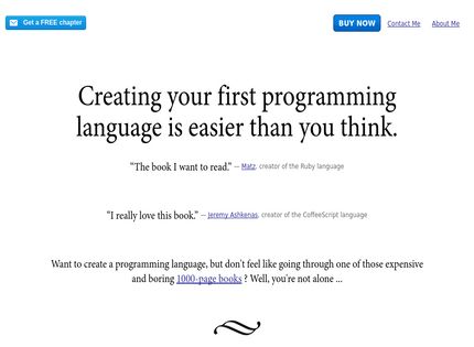 Homepage - Create Your Prog Lang Review