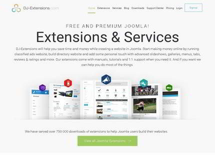 Homepage - DJ-Extensions Review