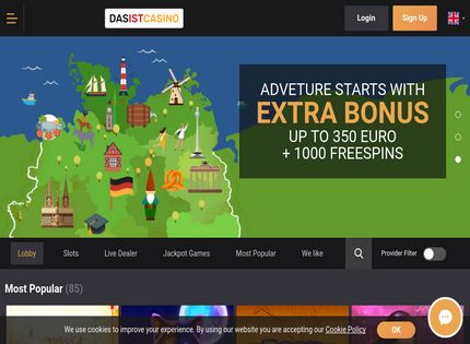 Homepage - Dast Ist Casino Review