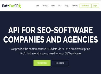 Homepage - DataForSEO Review