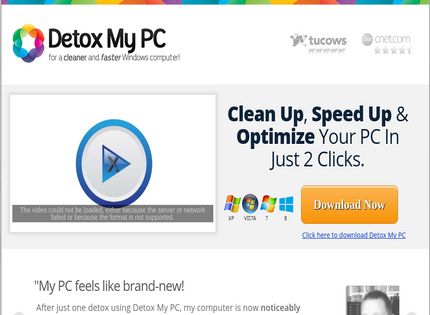 Homepage - Detox My PC Review
