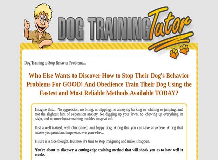 Homepage - Dog Training Tutor Review
