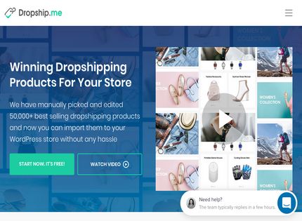 Homepage - DropshipMe Review