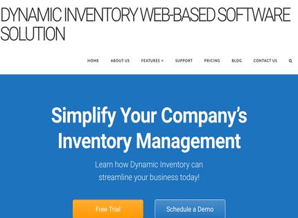 Homepage - Dynamic Inventory Review