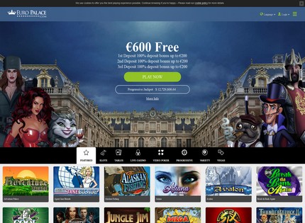 Homepage - Euro Palace Casino Review