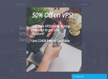 Homepage - Flaunt7 Review