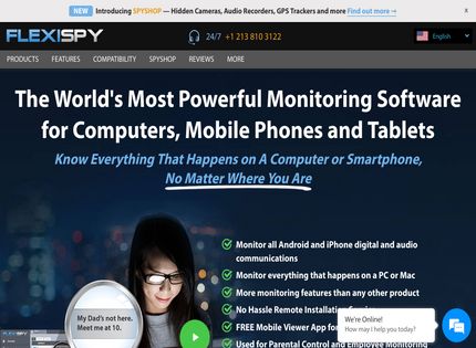 Homepage - FlexiSPY Review