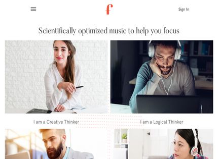 Homepage - Focus At Will Review