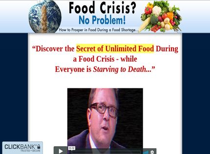 Homepage - Food Crisis No Problem Review