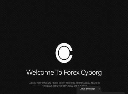 Homepage - Forex Cyborg Robot Review