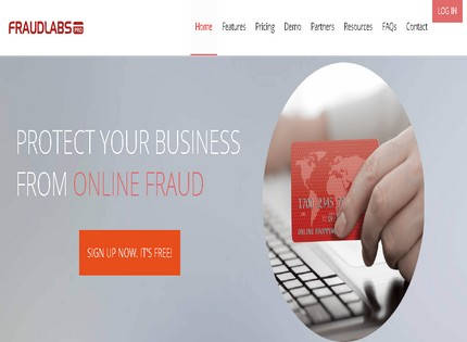 Homepage - FraudLabs Pro Review