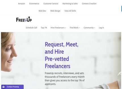 Homepage - FreeUP Review