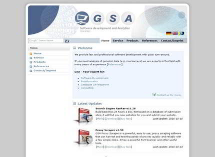 Homepage - GSA Auto SoftSubmit Review