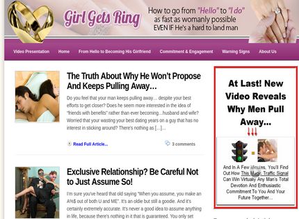 Homepage - Girl Gets Ring Review