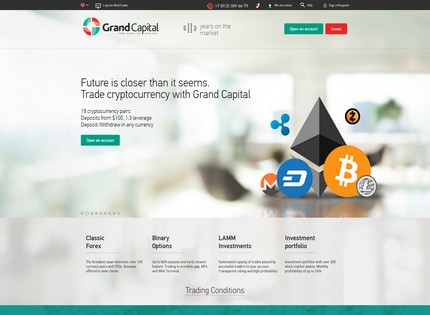 Homepage - Grand Capital Review
