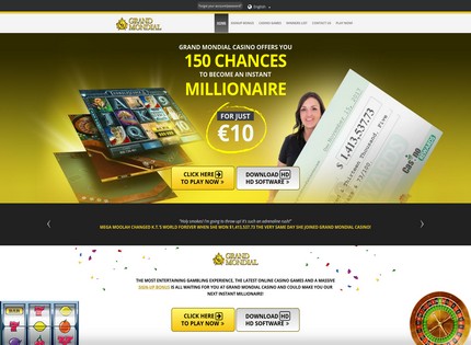 Homepage - Grand Mondial Casino Review