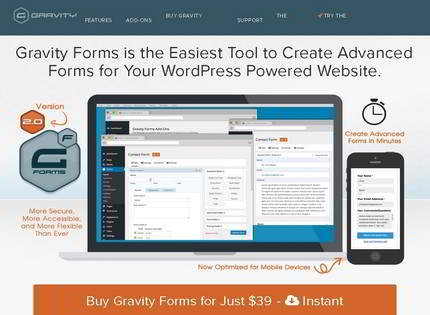 Homepage - Gravity Forms Review