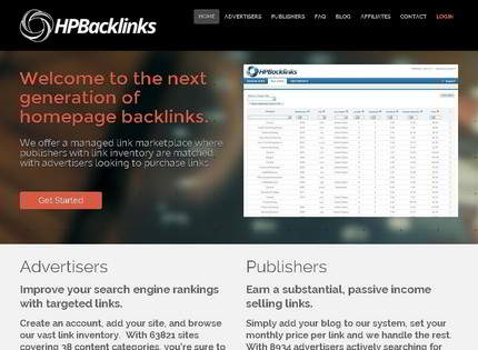 Homepage - HPBacklinks Review