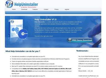 Homepage - Help Uninstaller Review