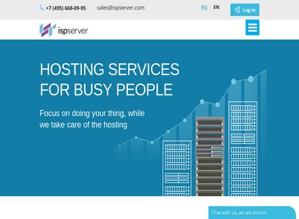 Homepage - ISPserver Review