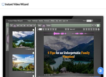 Homepage - Instant Video Wizard Review