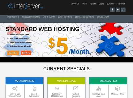 Homepage - InterServer Review