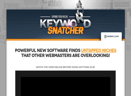 Homepage - Keyword Snatcher Review