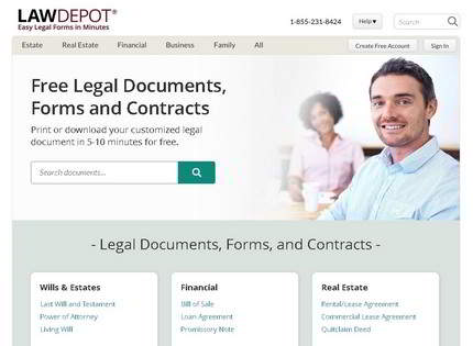 Homepage - LaWDepot Review