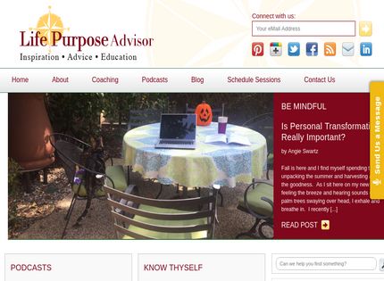 Homepage - Life Purpose Advisor Review