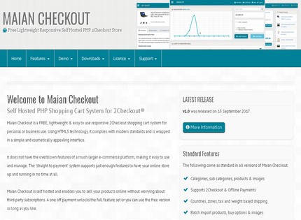 Homepage - Maian Checkout Review