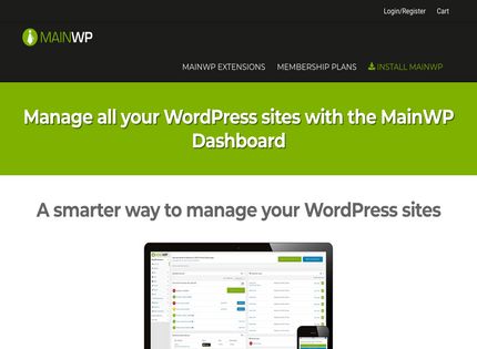 Homepage - MainWP Review