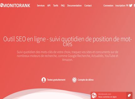 Homepage - Monitorank Review