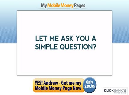 Homepage - My Mobile Money Pages Review